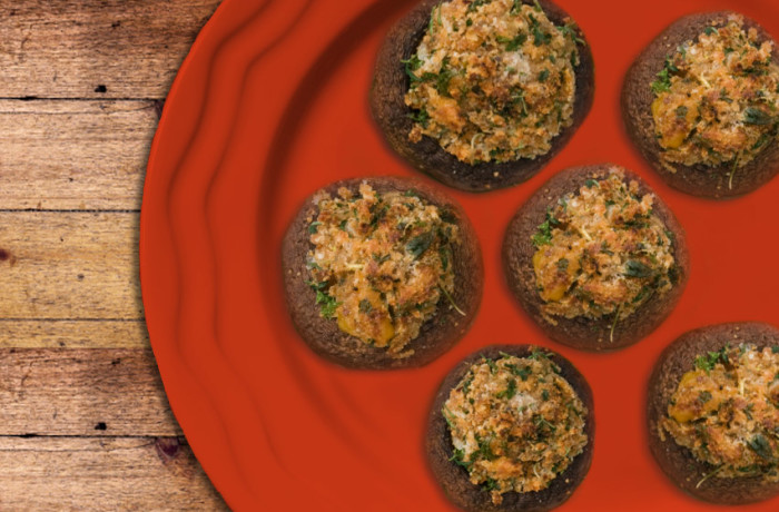 Papi’s Spicy Sausage Stuffed Mushrooms